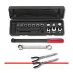 GearWrench 15pc. Ratcheting Serpentine Belt Tool Set With 2pc. Double X Pliers
