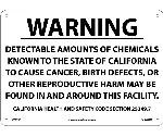 WARNING DETECTABLE AMOUNTS OF CALIFORNIA  PROPOSITION 66