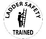 LADDER SAFETY TRAINED HARD HAT EMBLEM