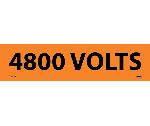 4800 VOLTS ELECTRICAL MARKER