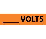 ___VOLTS ELECTRICAL MARKER