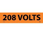 208 VOLTS ELECTRICAL MARKER