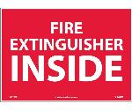 FIRE EXTINGUISHER INSIDE SIGN