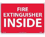 FIRE EXTINGUISHER INSIDE SIGN