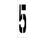 INDIVIDUAL CHARACTER STENCIL 36" NUMBER SET