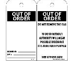 OUT OF ORDER TAG