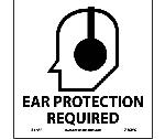 EAR PROTECTION REQUIRED LABLEL