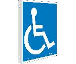 2-VIEW HANDICAPPED SIGN