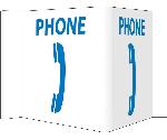 3-VIEW PHONE SIGN