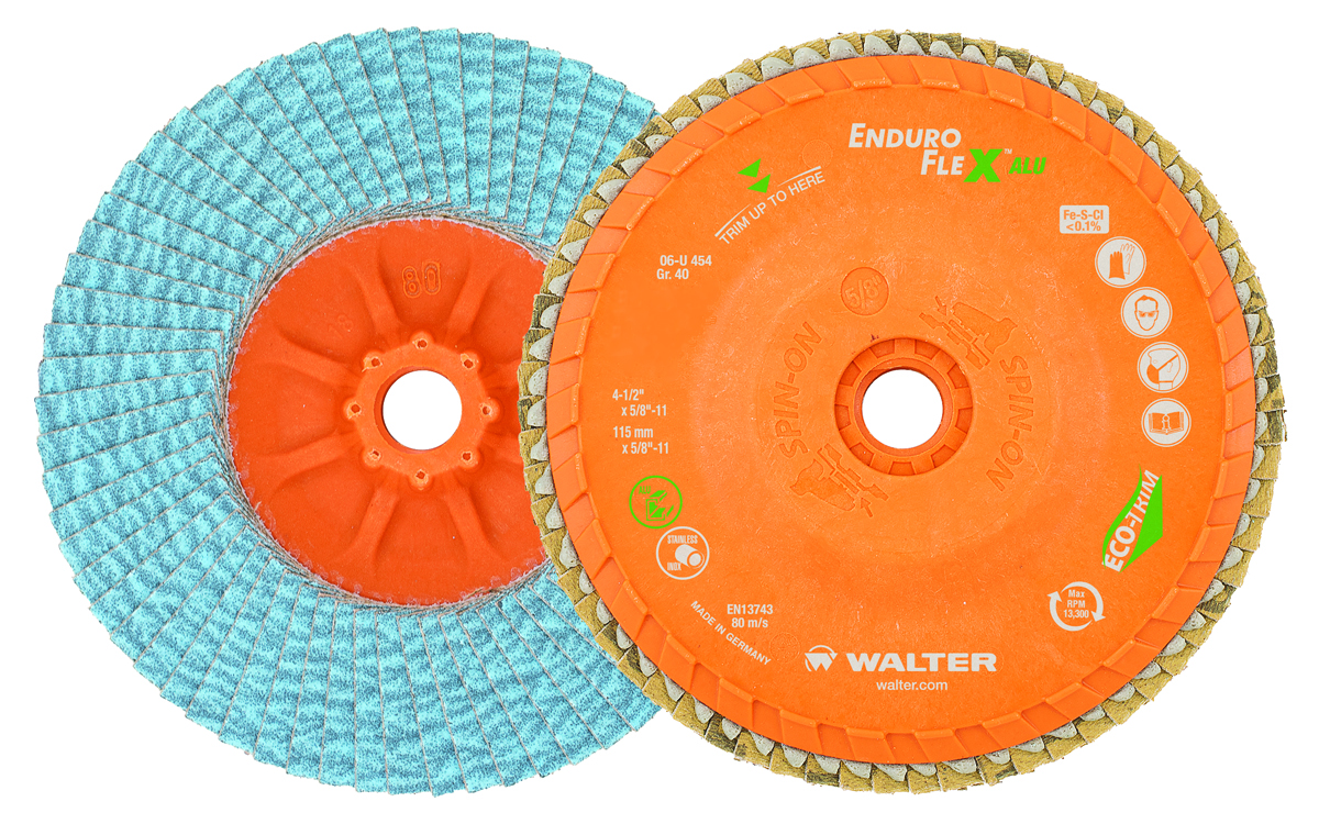 4-1/2 X 5/8-11 GR40 ENDURO-FLEX ALU