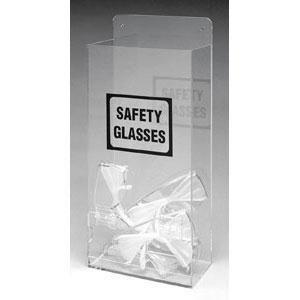 Economy Visitor Spec Dispenser w/ SAFETY GLASSES Legend