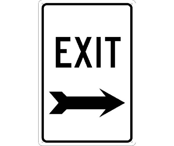 EXIT SIGN - Mutual Screw & Supply