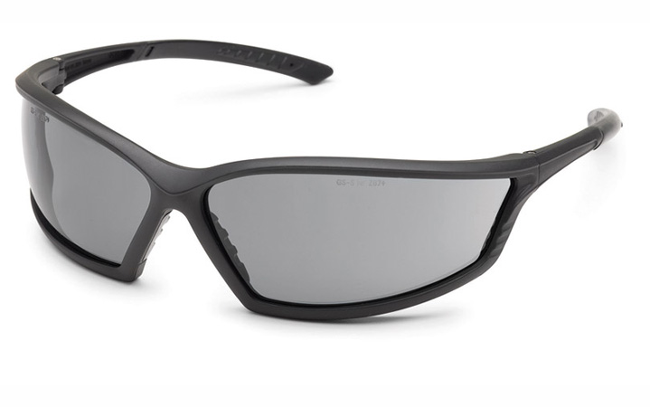 Gateway Safety 4×4® Gray Polarized Lens Black Frame Safety Glasses - 10 Pack