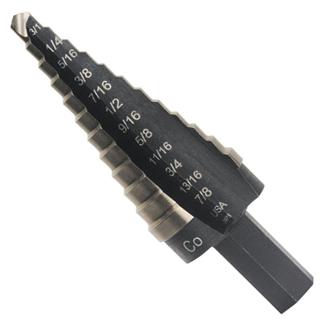 Irwin #1 Cobalt Unibit® Step Drill Bit 13 steps