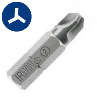 Irwin #2 x 1 Tri-Wing® Insert Screwdriver Bit