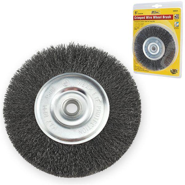 Ivy Classic 39054 5 Crimped Wire Wheel Brush-Coarse