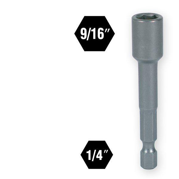 Ivy Classic 45488 9/16 x 2-9/16 Hex Magnetic Nut Setter
