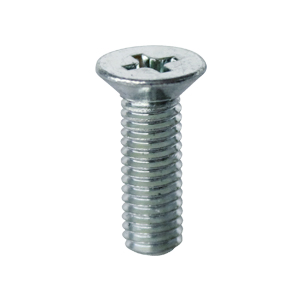 Metric 4.8 Steel Zinc Plated Phillips Flat Head Machine Screw Din 965 (Type H)