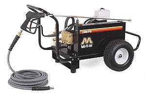 Mi-T-M CW Premium Series 2400 PSI Cold Water Electric Belt Drive Pressure Washer - NEMA L15-30P