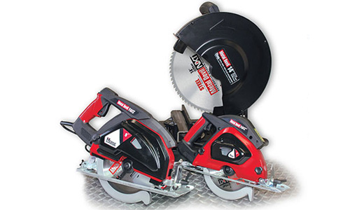 MK Morse Metal- Devil Circular Cutting Saw: 9/1800 Watts / 120 V/ 60 Hz / 15 Amp W/ Worm Drive