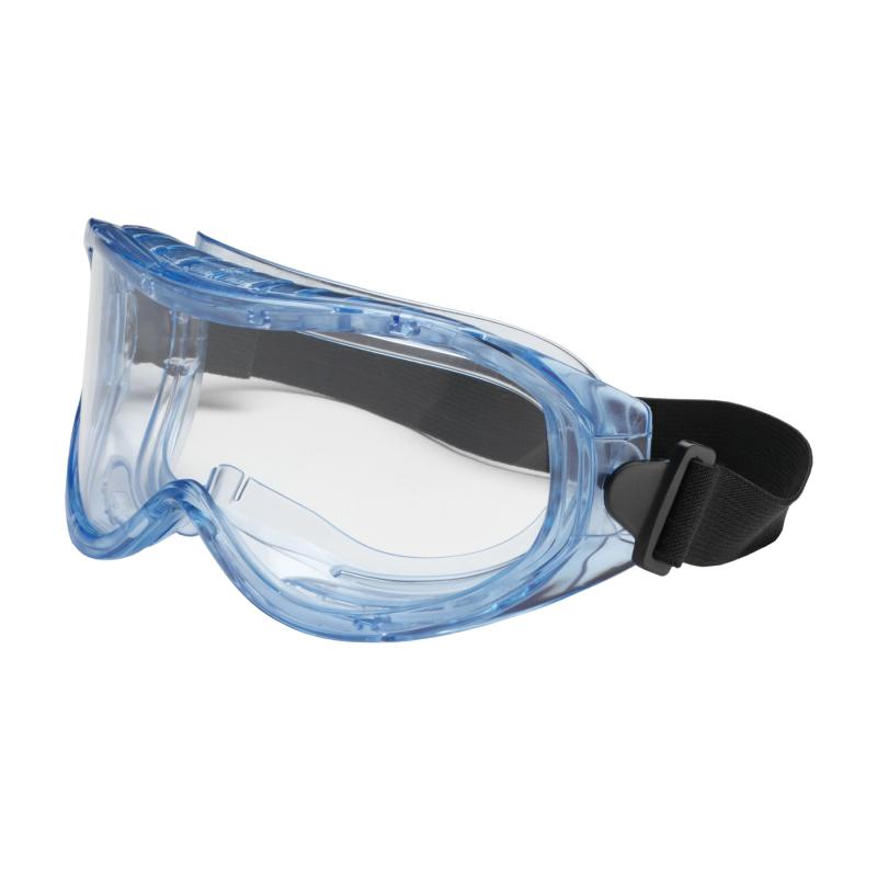 Pip Contempo™ Clear Anti Scratch Fog Coated Lens Light Blue Body Indirect Vented Safety Goggles
