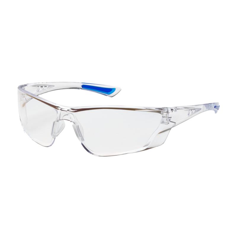 PIP Recon™ Clear Anti-Scratch/Fog Coated Lens & Temple Rimless Safety Glasses
