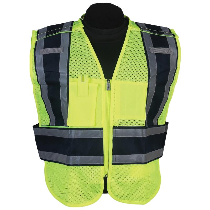 Public Safety Vest Class 2 Blue - Mutual Screw & Supply