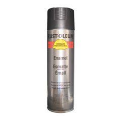 RUST-OLEUM Flat Black Spray Paint 15 oz