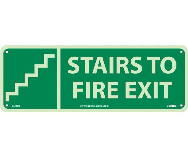 stairs-to-fire-exit-sign-mutual-screw-supply