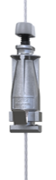 Unigrip Quick Twist / 1 Pin & Ceiling Clip Nitroset End Fixing (NS90)